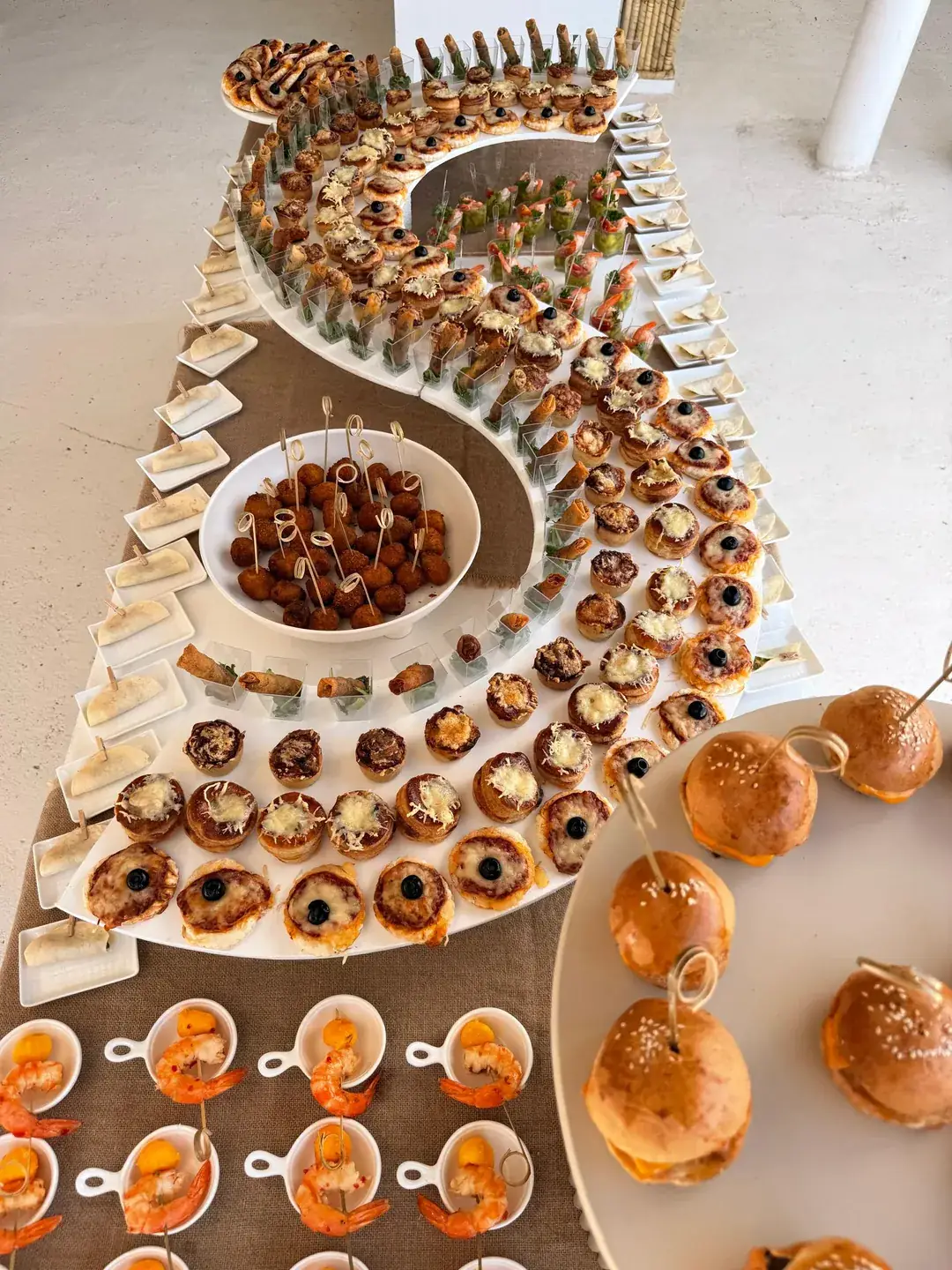 Composition de pièces cocktail