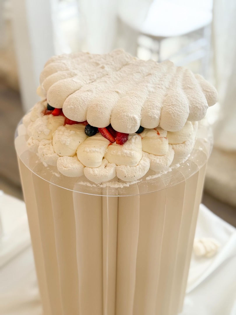 Pavlova aux fruits rouges